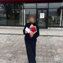 Ziedu piegāde uz Rīga pilsētu. Atskaite Nr. 7044