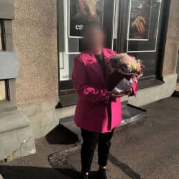 Ziedu piegāde uz Rīga pilsētu. Atskaite Nr. 7061