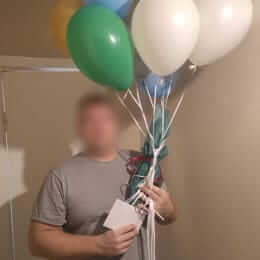 Ziedu piegāde uz Rīga pilsētu. Atskaite Nr. 7068