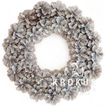 Adventes vainags no čiekuriem 30cm