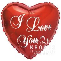 Foil Balloon heart 18x45cm