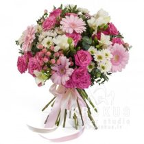 Ziedu pušķis "Maigais pieskāriens"