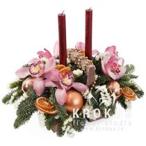 Ziemassvētku kompozīcija ''Ornella''