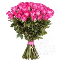 Rozā rozes XXL 70cm