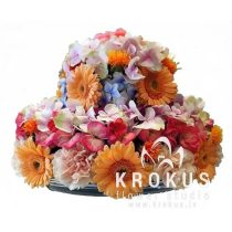 Ziedu kūka "Napoleons"