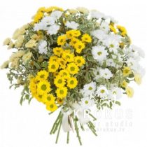 Букет из хризантем "Cантини"