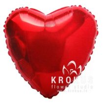 Follija Balons Sarkana Sirds 46cm