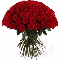 Sarkanas rozes  80cm