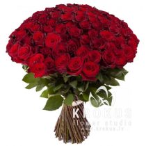 SARKANAS ROZES XXL 90см❤️