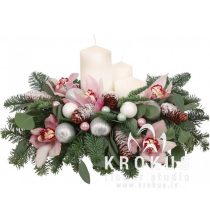 Ziemassvētku kompozīcija Emīlija