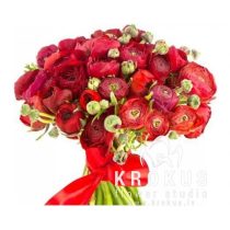 Bouquet of ranunkulys "TANGO"