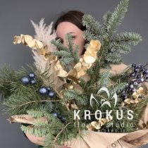 Skujkoku pušķis ar kortaderiju