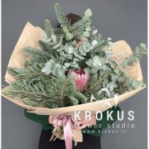 Skujkoku pušķis ar proteju