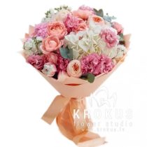 PUŠĶIS ROZĀ SAULRIETS