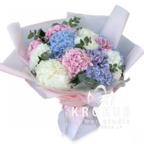 Bouquet of hydrangeas