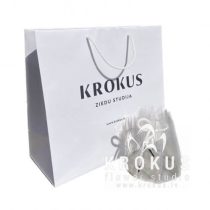 firmas maisiņš un aquabox ziediem