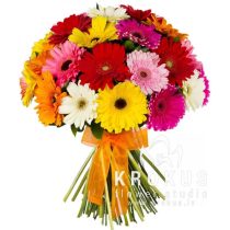 Bouquet of gerberas "Sunshine"