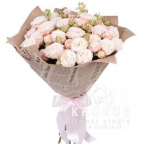 Пионовидные кустовые розы