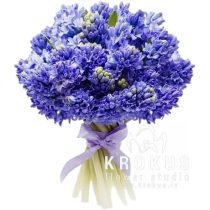 Blue hiacint bouquet