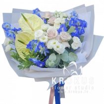 Pušķis Salts saulriets