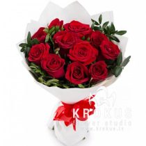 Sarkanas Holandes rozes 50cm