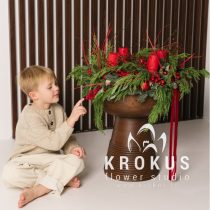 Ziemassvētku vainags ''Sarkanai Velvets''