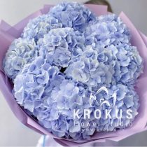 Light Blue Hydrangea bouquet
