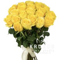 Dzeltenas rozes XXL 70cm