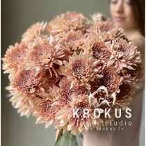 Beige Chrysanthemum Bouquet