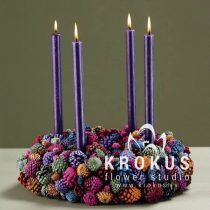 Adventes vainags "Varavīksne"