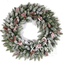 "Snowy" Christmas wreath
